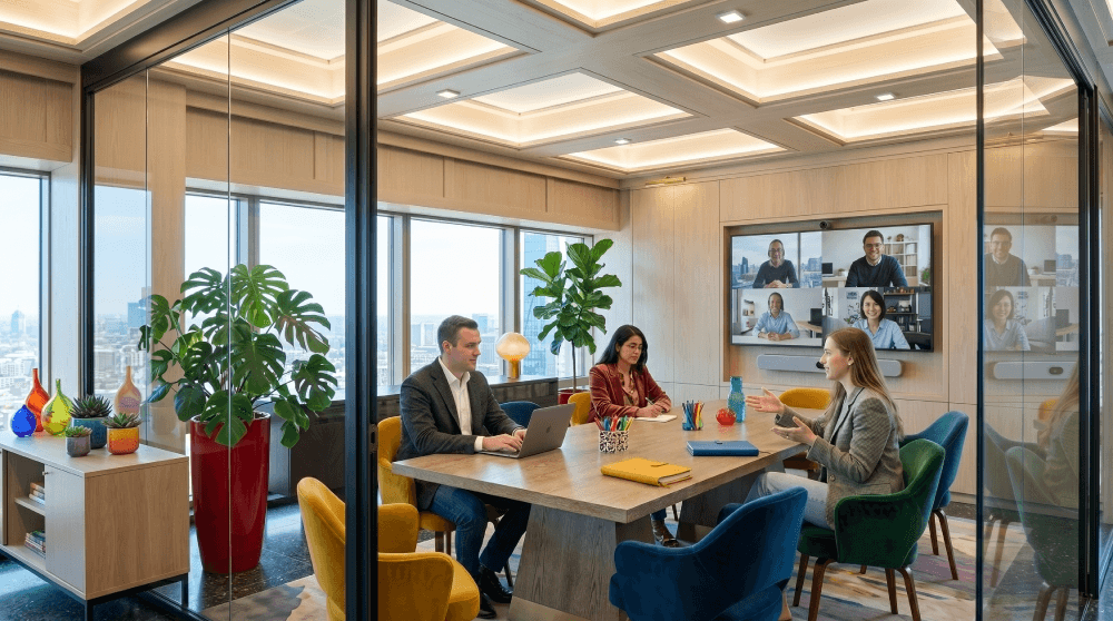Soshur Video Conferencing Room - Professional video conferencing